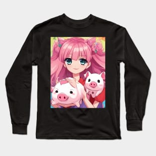 Piggy Bank Long Sleeve T-Shirt